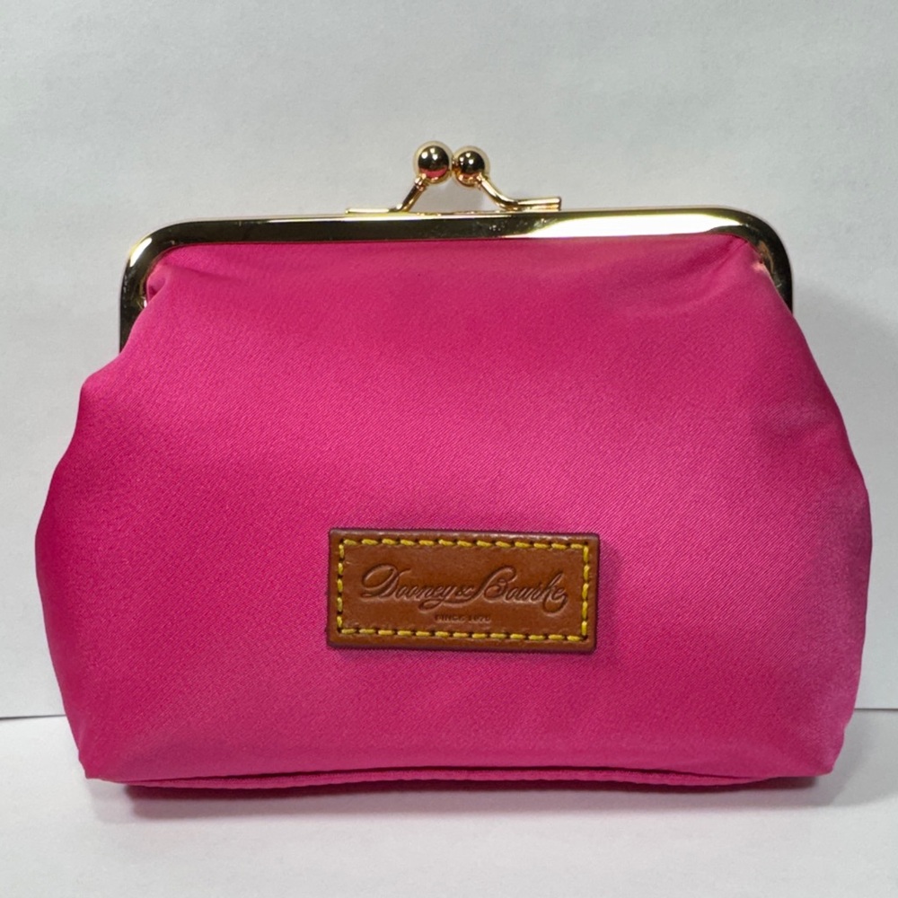 DOONEY & BOURKE LARGE FRAMED KISSLOCK CARD COIN PURSE